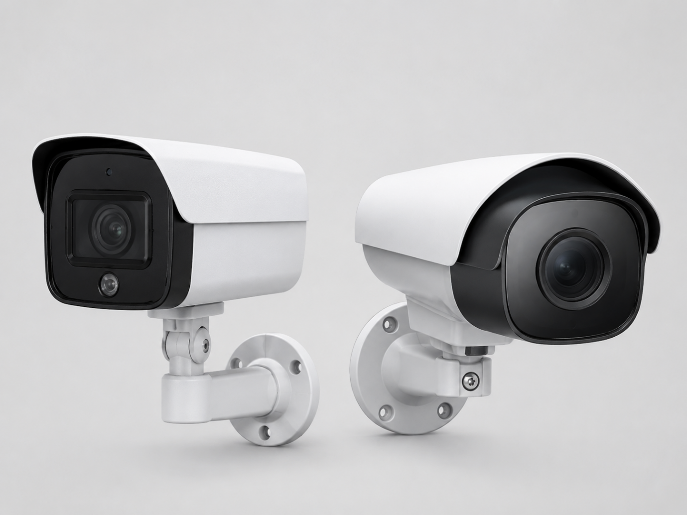 Which one is China-made and the other is non-Chinese CCTV camera